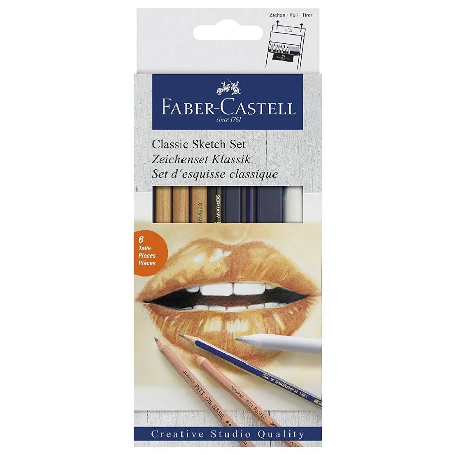 Faber Castell Creative Stüdio Boya Kalemi Seti 6 Parça 5110114004000