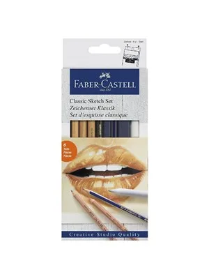 Faber Castell Creative Stüdio Boya Kalemi Seti 6 Parça 5110114004000
