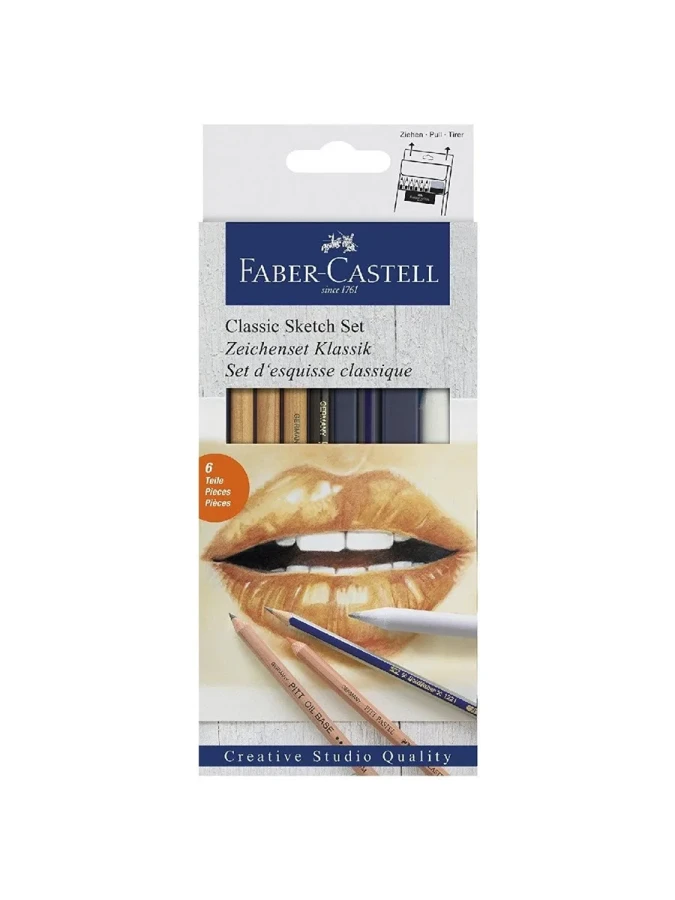 Faber Castell Creative Stüdio Boya Kalemi Seti 6 Parça 5110114004000