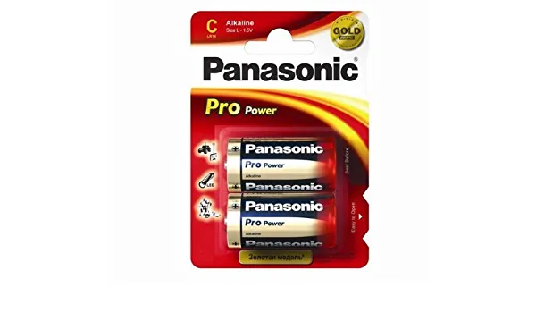 Panasonıc C 1.5v Orta Alkalin Pil Pro Power 2"li