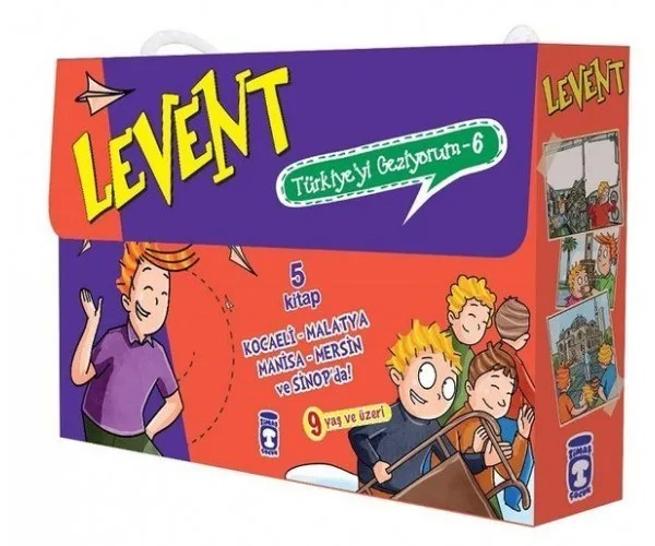 Levent Türkiye'yi Geziyorum 6-5 Kitap-timaş Yayınları