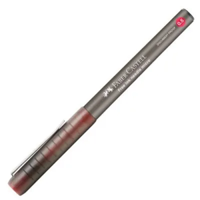 Faber Castell Free İnk Needle 0.5 Mm Roller Kalem Kırmızı 348603