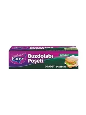 Parex 20x30 Cm Küçük Boy Buzdolabı Poşeti 40''lı 1909369