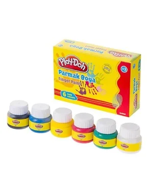 Play-doh 6renk Parmak Boyası 30 Ml Pr001