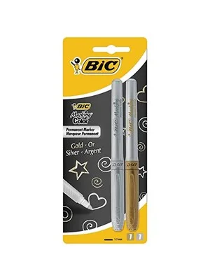 Bic Permanent Marker Kalem Sılver 950466