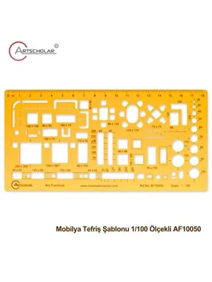 Artscholar 1\50 Mobilya Şablonu Af5051