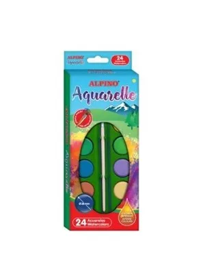 Alpino Aquarelle Suluboya 24"lü Aq-09