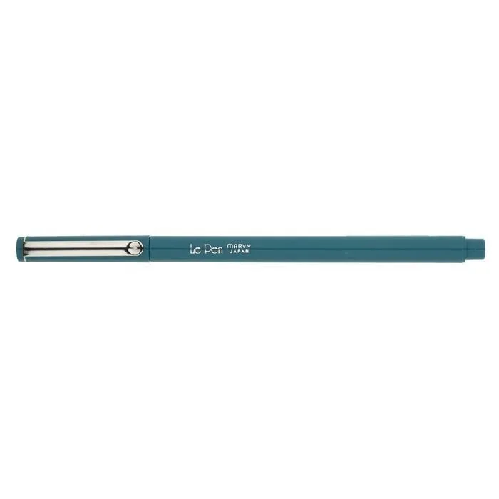 Marvy Le Pen 4300 0.4 Mm Extra Fine Uç Keçeli Kalem Metal Klipsli Pale Blue