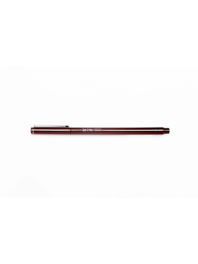 Marvy Le Pen 4300 0.4 Mm Extra Fine Uç Keçeli Kalem Metal Klipsli Brown
