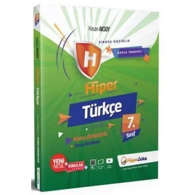 Hiperzeka Yay.-7.sınıf Hiper Türkçe Konu Anlatımlı Soru Bankası 2223