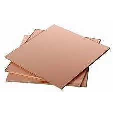 Oem 10x10 Cm Bakır Plaket Levha