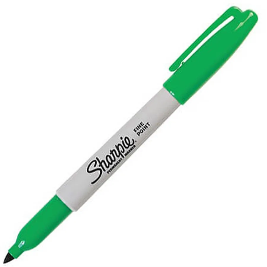 Sharpie Permanent Kalem Fine Yuvarlak Uç Yeşil 1741834