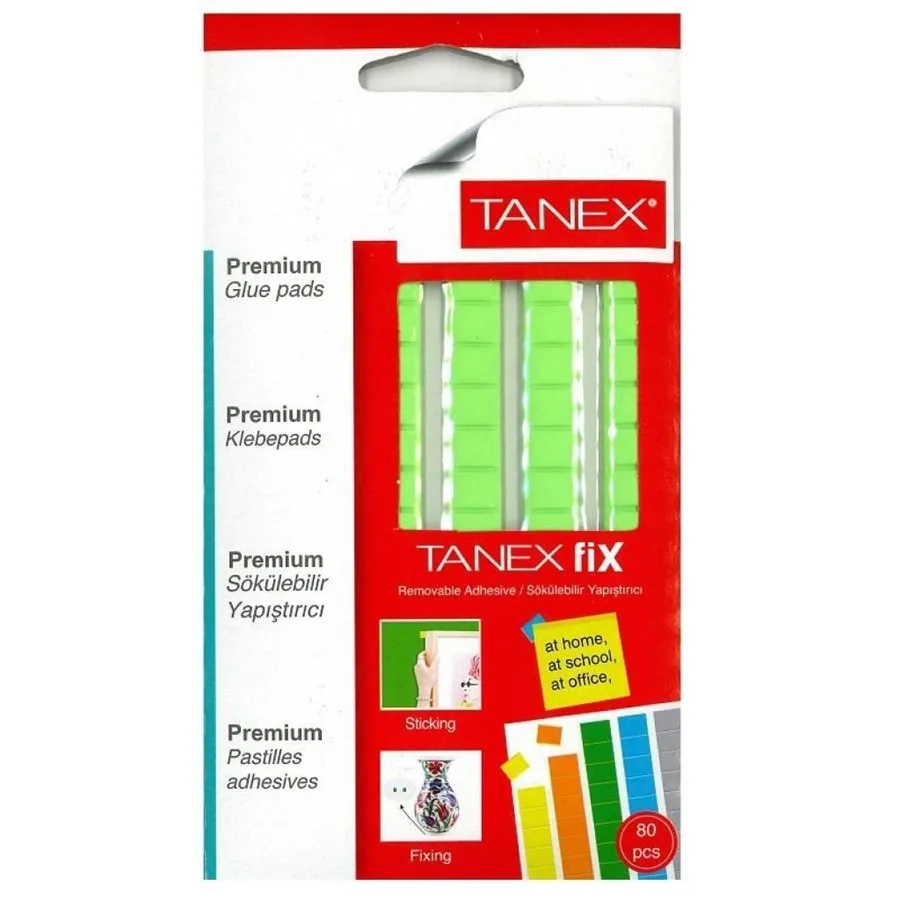 Tanex Fix Hamur Yapıştırıcı Floresan Yeşil 205265