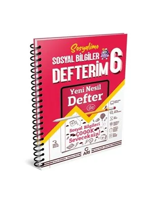 Arı Yay.-6.sınıf Sosyal Bilgiler Defterim 2122