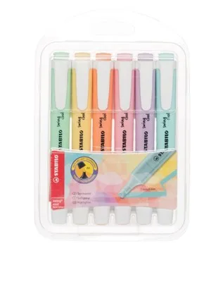Stabilo Swing Cool Fosforlu Kalem Pastel Set 6 Lı 275\6-08