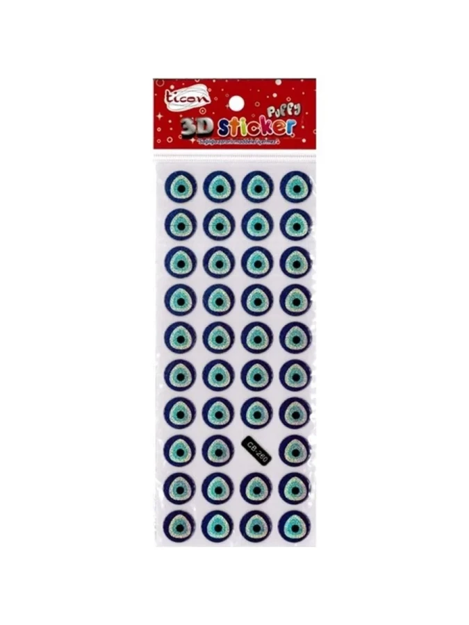 Ticon Puffy Sticker 348956
