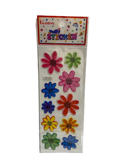 Ticon Puffy Sticker 348915