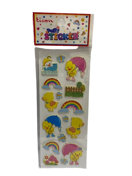 Ticon Puffy Sticker 348905