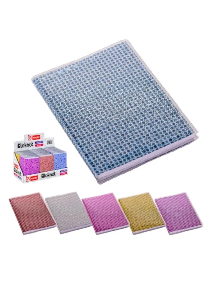 Mikro 9.5x13.5 Cm 64 Yaprak Çizgili Karton Kapak Asetat Koruyuculu Not Defteri Nt-217