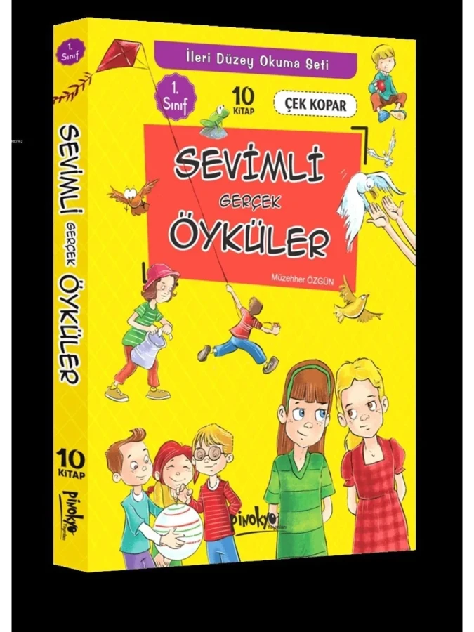 Sevimli Gerçek Öyküler 1.sınıf 10 Kitap - Pinokyo Yayınları