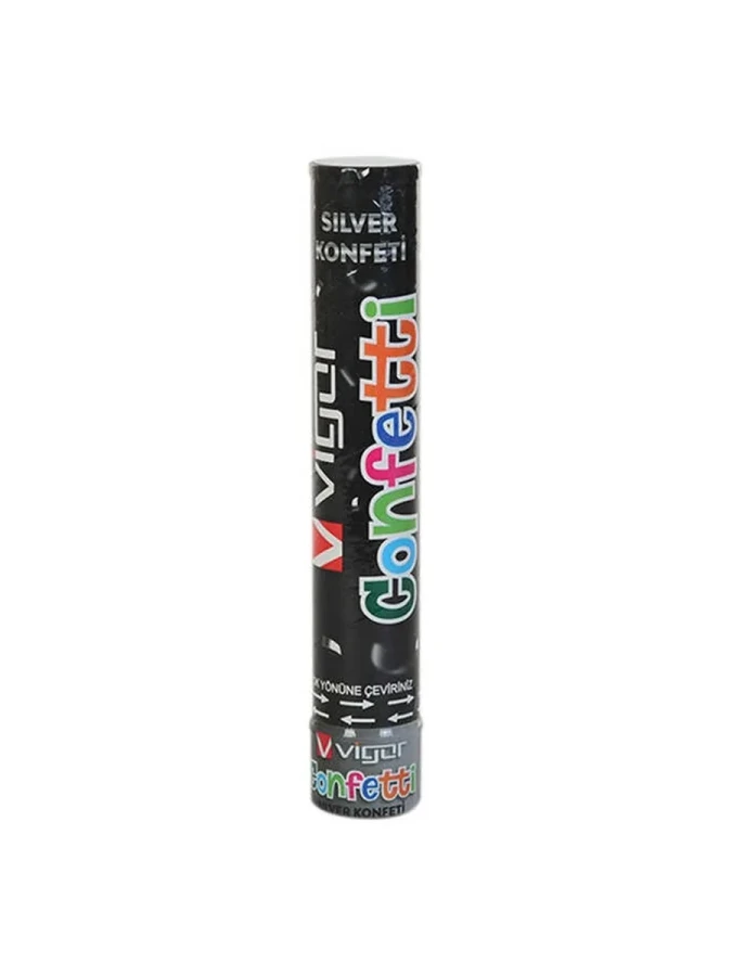 Vigor Boom 30 Cm Konfeti Gümüş 9298\bk-003