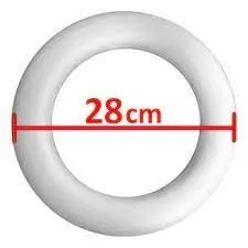 Universal 24 Cm ( İç Ölçü) Strafor (köpük) Halka