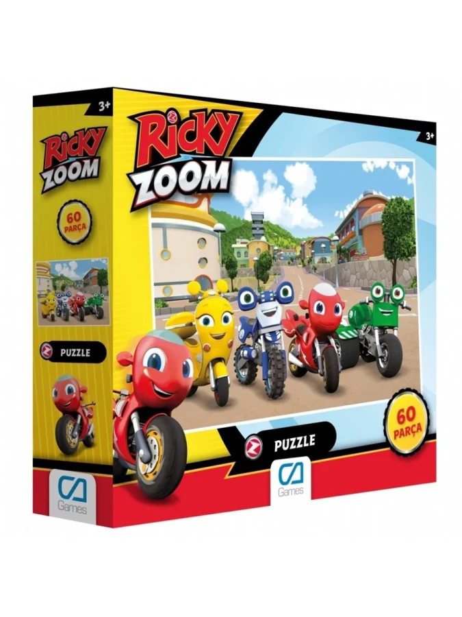 Ca Ricky Zoom 60 Parça Puzzle Ca.5118