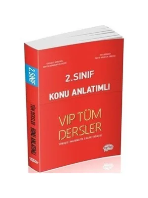 Editör Yay.-2.sınıf Vip Tüm Dersler Soru Bankası 2122