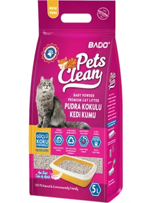 Bado 5lt Pudra Kokulu Kedi Kumu
