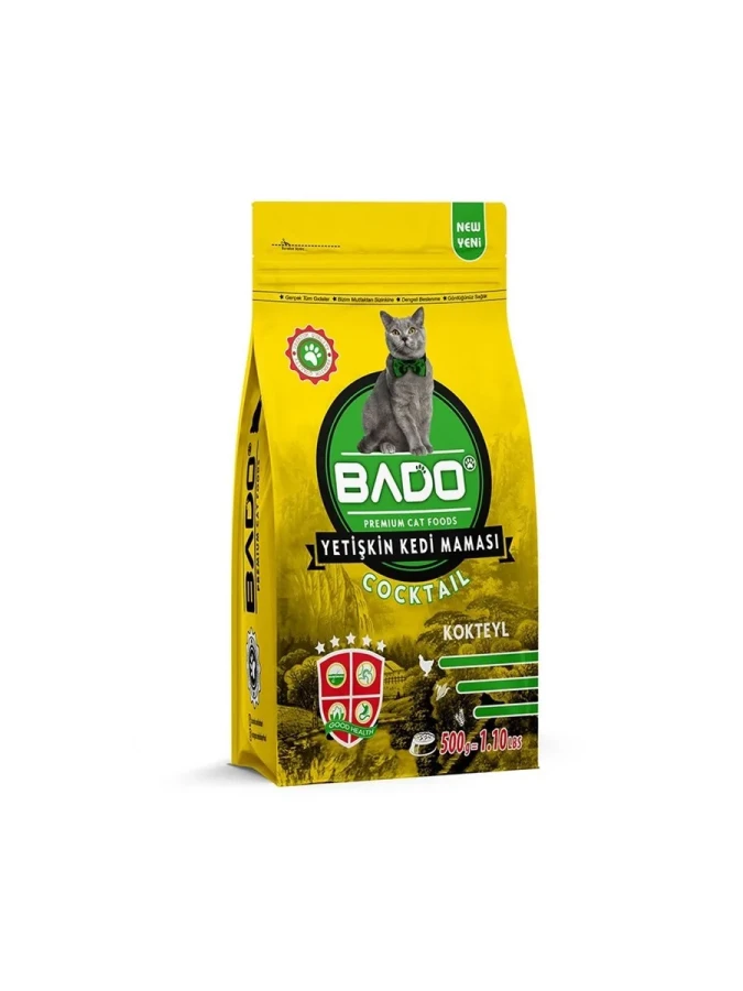 Bado 500 Gr Tavuklu Kokteyl Yetişkin Kedi Maması Kuru