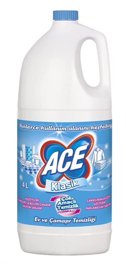 Ace 4lt Çamaşır Suyu Klasik