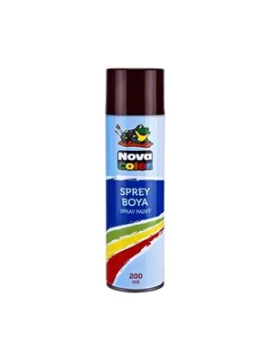 Nova Color 200 Ml Sprey Boya Kahve Nc-806