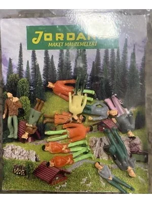 Jordania 1\100 20 Mm Boyalı İnsan 12"li İb1100