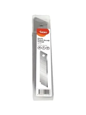 Noki 60 Mmx19 Mm Güvenlikli Maket Bıçağı Yedeği 10"lu 6600