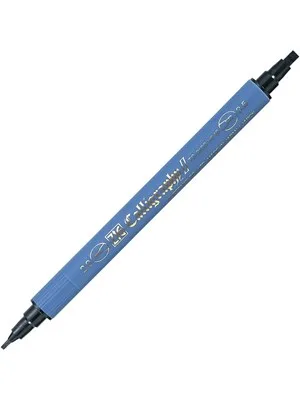 Zig Tc-3100 Kuretake Çift Uçlu Kaligrafi Kalemi 010 Siyah