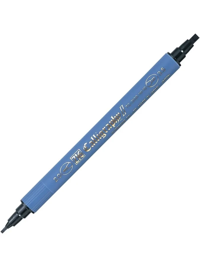 Zig Tc-3100 Kuretake Çift Uçlu Kaligrafi Kalemi 010 Siyah
