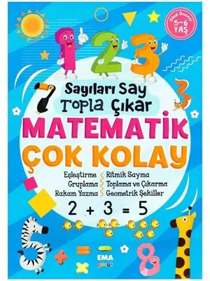 Matematik Çok Kolay - Ema Çocuk Yayınları