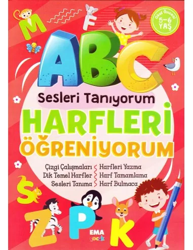 Harfleri Tanıyorum - Ema Çocuk Yayınları
