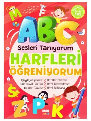 Harfleri Tanıyorum - Ema Çocuk Yayınları