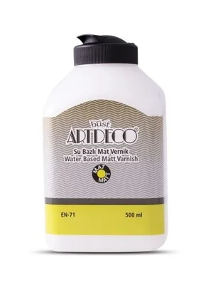 Artdeco 500 Ml Su Bazlı Mat Vernik Y-073l-02