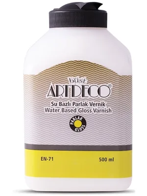 Artdeco 500 Ml Su Bazlı Parlak Vernik Y-073l-01