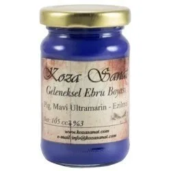 Koza 105 Cc Ebru Boyası Pig.mavi Gln-505