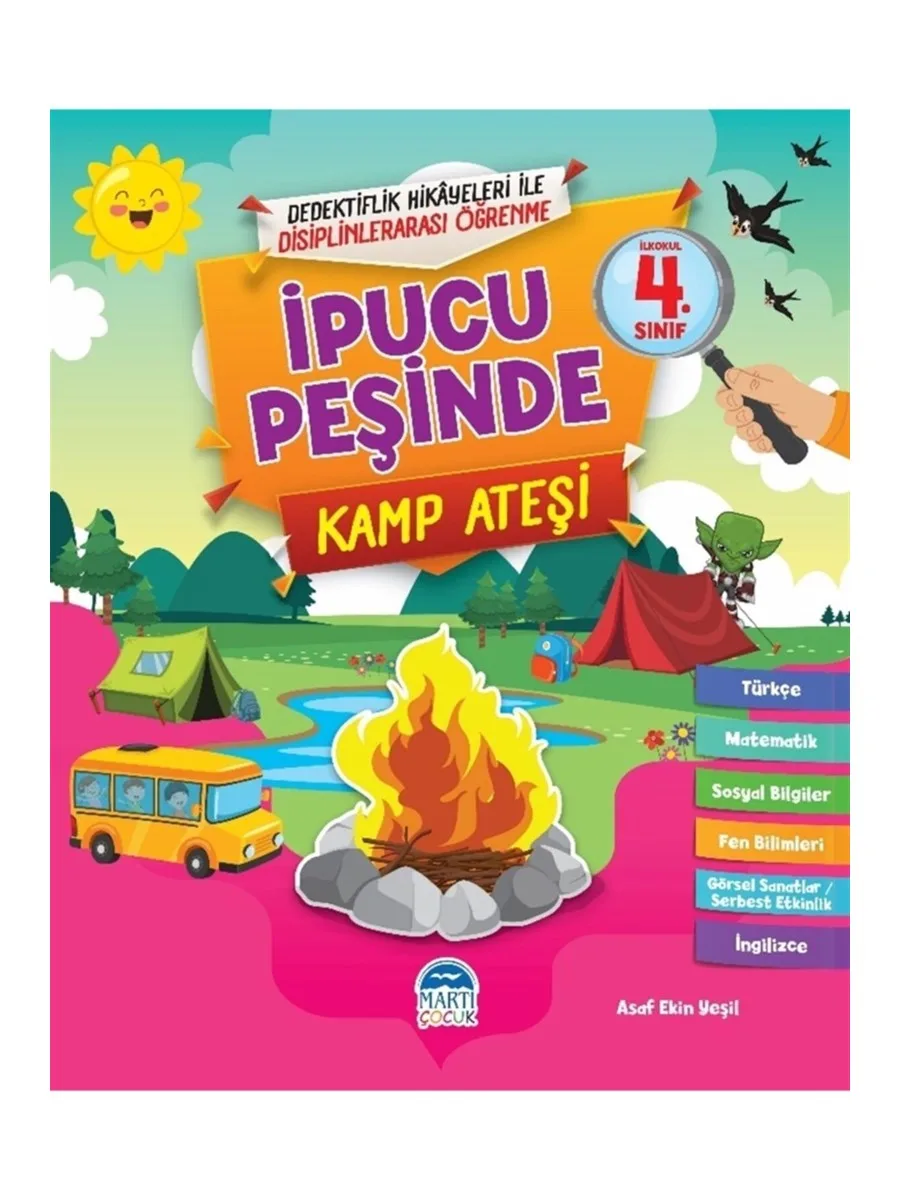 İpucu Peşinde - Kamp Ateşi - Martı Çocuk Yayınları