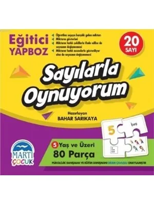 Eğitici Yapboz-sayılarla Oynuyorum-martı Çocuk Yayınları
