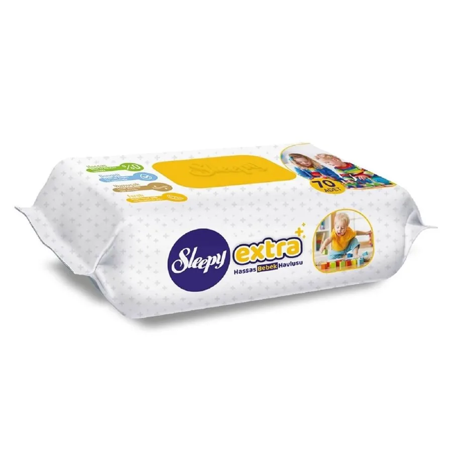 Sleepy Extra Hassas Islak Mendil 70"li