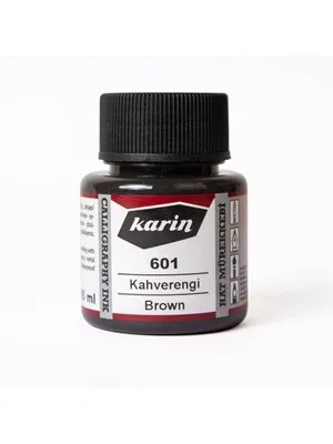 Karin 45 Ml Hat Mürekkebi Kahverengi 601 6210601045