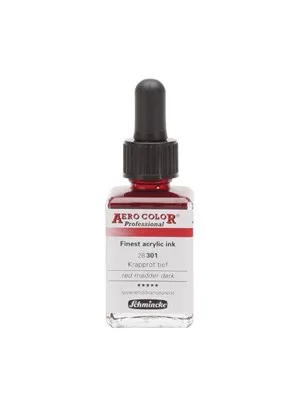 Schmıncke Aero Color 28 Ml Akrilik Mürekkep Red Madder Dark 301 28301023