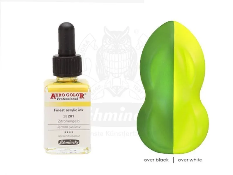 Schmıncke Aero Color 28 Ml Akrilik Mürekkep Lemon Yellow 201 28201023