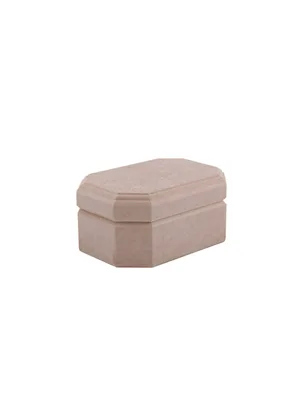 Aka Ahşap Altıgen Kutu 13x9x6.5 Cm Kt 16