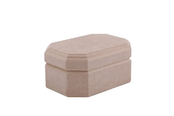 Aka Ahşap Altıgen Kutu 13x9x6.5 Cm Kt 16